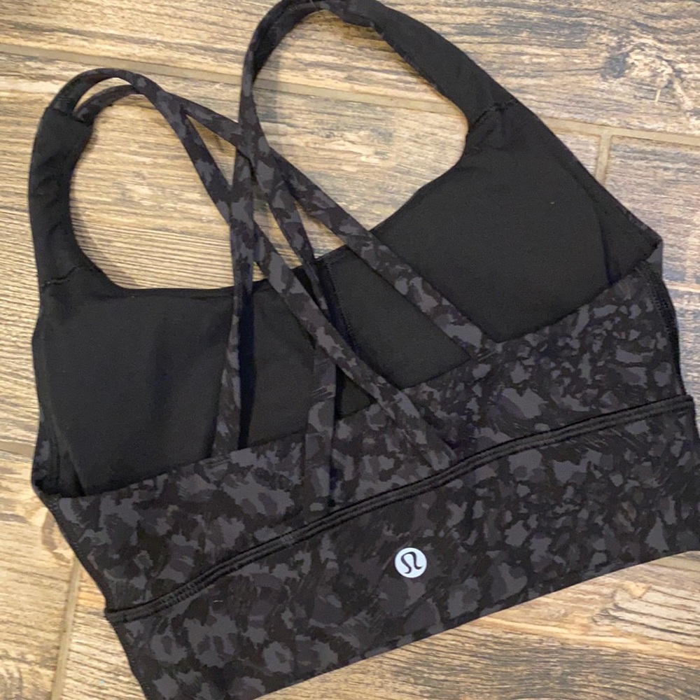 Lululemon Sz  Energy Long Line Sports Bra - Picture 2 of 7
